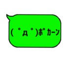 英語、日本語、顔文字日常偏スタンプです。（個別スタンプ：30）