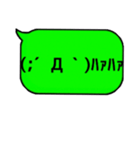 英語、日本語、顔文字日常偏スタンプです。（個別スタンプ：31）