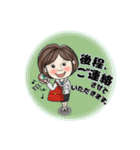 大人女子ビジネス用◆スタンプ◆（個別スタンプ：14）