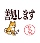 柴犬ちえこ（デカ文字）（個別スタンプ：26）