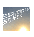推しのために生きる         〜絶景ver〜（個別スタンプ：14）
