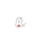 ゆるいうさぎさん。（個別スタンプ：3）
