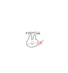 ゆるいうさぎさん。（個別スタンプ：6）