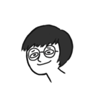 短髮ちゃん 日常（個別スタンプ：7）