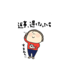 オメットさんの日常 手描きVer.（個別スタンプ：22）