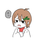 かっこいいゼニゴケとラボ畜少女（個別スタンプ：22）