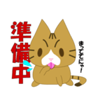 もっちり★まゆげねこ（個別スタンプ：12）