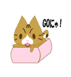 もっちり★まゆげねこ（個別スタンプ：22）