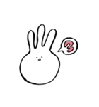 体の柔らかいうさぎ（個別スタンプ：5）