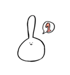 体の柔らかいうさぎ（個別スタンプ：7）