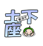 でか文字カメたん（個別スタンプ：30）