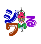 デカ文字ピエロ（個別スタンプ：7）