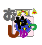 デカ文字ピエロ（個別スタンプ：24）