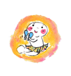 時々手が出るオタマジャクシ<日常彩り編>（個別スタンプ：4）