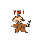 子ザルの一言（個別スタンプ：4）