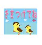 動物さんたちのデカ文字（個別スタンプ：34）