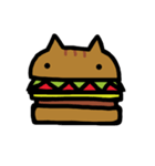 にゃんバーガースタンプ Vol.1（個別スタンプ：1）