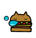 にゃんバーガースタンプ Vol.1（個別スタンプ：3）