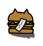 にゃんバーガースタンプ Vol.1（個別スタンプ：8）