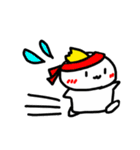 おまんじゅうくん。（個別スタンプ：33）
