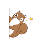 げっ歯類村のリスチピ（個別スタンプ：3）