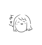 ゆるっと落書きスタンプ（個別スタンプ：8）