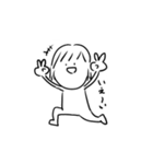 ゆるっと落書きスタンプ（個別スタンプ：12）