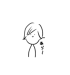 ゆるっと落書きスタンプ（個別スタンプ：18）