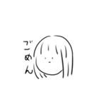ゆるっと落書きスタンプ（個別スタンプ：25）