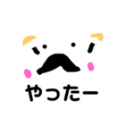 ヒゲ子さん（個別スタンプ：13）