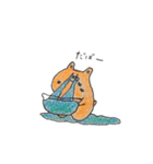 ごきげんくまさん（個別スタンプ：4）