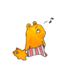 ごきげんくまさん（個別スタンプ：6）