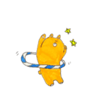 ごきげんくまさん（個別スタンプ：7）