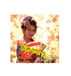ジャパニーズ花魁mamieya（個別スタンプ：2）