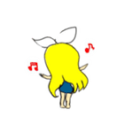 仲良しアイスタンプ（個別スタンプ：15）