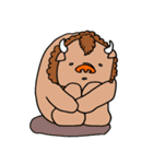 くいしんぼバイソンのゆるいスタンプ（個別スタンプ：15）