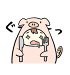 おっさん臭い着ぐるみベイビー（個別スタンプ：6）
