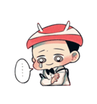 キノコヘッドボーイ（個別スタンプ：33）