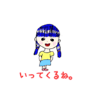 子供がスタンプ（個別スタンプ：1）