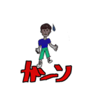 子供がスタンプ（個別スタンプ：2）