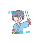 真閃組ゆるゆるすたんぷ2！（個別スタンプ：1）