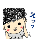 アフロの*meくん*（個別スタンプ：9）