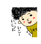 アフロの*meくん*（個別スタンプ：19）