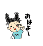 アフロの*meくん*（個別スタンプ：22）