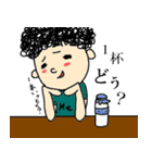 アフロの*meくん*（個別スタンプ：30）