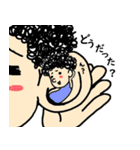 アフロの*meくん*（個別スタンプ：33）