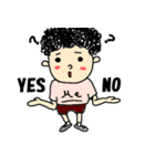 アフロの*meくん*（個別スタンプ：38）