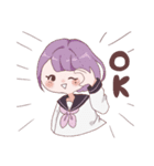 女の子の憂鬱な日常（個別スタンプ：5）