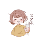 女の子の憂鬱な日常（個別スタンプ：9）