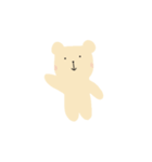 ほんわかほっこりくまさん（個別スタンプ：1）